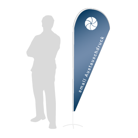 Beachflag Drop Austauschdruck | Small (210 cm) | einseitig bedruckt