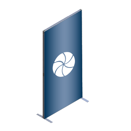 FASTFRAME™ Aufsteller | 1 Modul | mit Druck